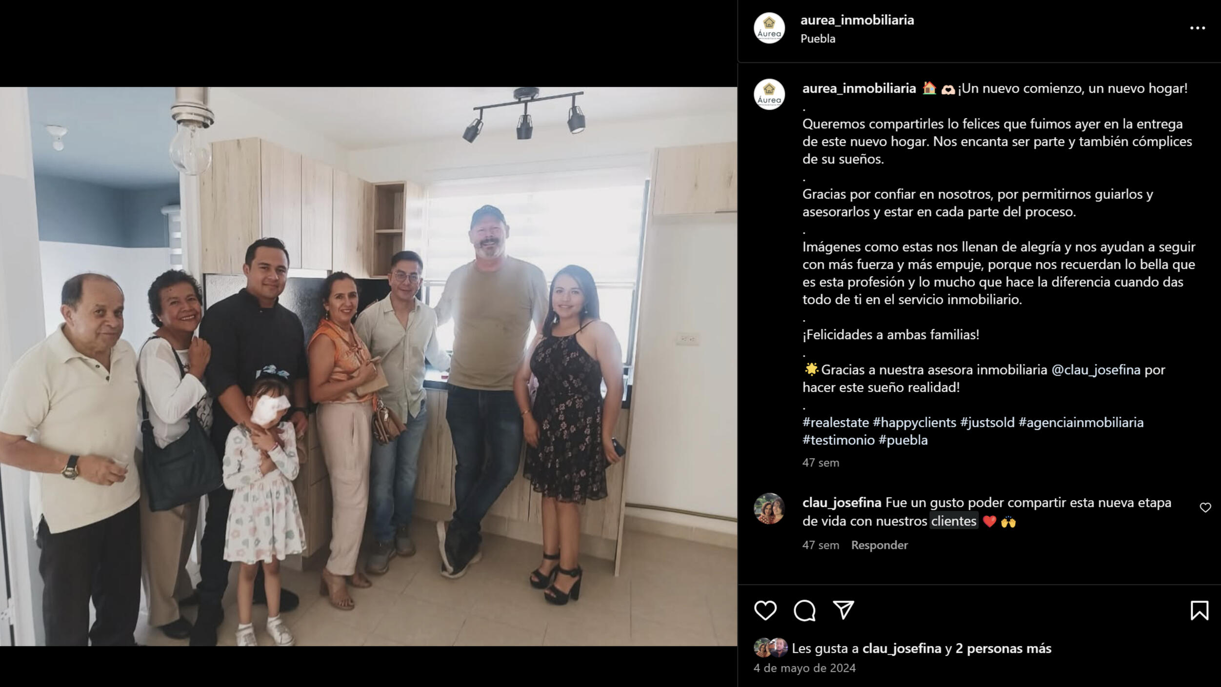 Aurea Inmobiliaria Instagram Post 3